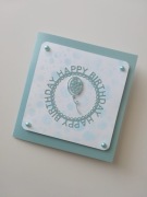 Ręcznie robiona kartka urodzinowa