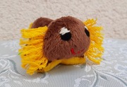 Mini brązowy axolotl aksolotl rękodzieło handmade