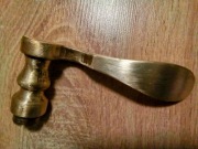 Stara mosiężna klamka 