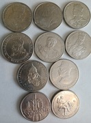 Zestaw monet kolekcjonerskich z czasów PRL - 10 szt