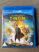 THE ADVETURES OF TINTIN - Blu-ray 3D + Blu-ray + DVD