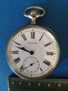 LONGINES 50 mm sprawny elegancki zegarek kieszonkowy