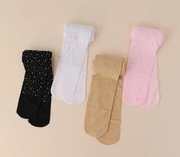 Nowe rajstopy z cekinami różne kolory rozm 104cm