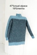 47%royal alpaca 19%merino bez wad PBO ,M/L