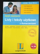 Listy i teksty użytkowe NIEMIECKI jak NOWA Langenscheidt PROMOCJA 