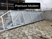 Brama przesuwna 7,5 m światło palisadowa, ocynk ogniowy, 4m, 5m, 6m, 6,7m