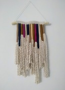 Dekor ścienny sznurek wełna + kwietnik gratis 