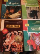 Lektury szkolne -zestaw 4- Wesele,Skąpiec ,Król Edyp,Przedwiośnie