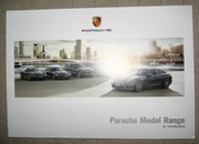 Porsche Model Range - prospekt katalog