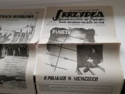 Gazety wojenne, 3 numery + Bonus, Plakat, Stare gazety.