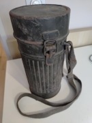 Maska przeciwgazowa Wermacht III Rzesza 1943 puszka