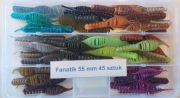 Fanatik 55 mm 5,5 cm 1.5 g - 45 sztuk zestaw ultralight