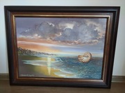 Obraz olejny Zofia Grzeganek-Szczepaniec 50 x 70 