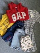 Zestaw ubrań dziewczęcych 6 sztuk na 8/9 lat