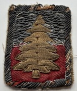 Naszywka oficerska 3 Dywizja Strzelców Karpackich - Bajorek RZADKOŚĆ