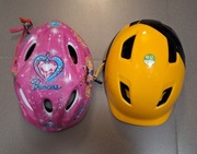 Kaski rowerowe dla dzieci x2