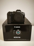 Canon R6 profesjonalny bezlusterkowiec 4K dual SD nowa migawka 