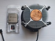 AMD Ryzen 5 2600 6/12 x 3,4/3,9 GHz + chłodzenie z miedzianym rdzeniem