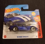 HotWheels Dodge Viper GTS '96 niebieski resorek autko