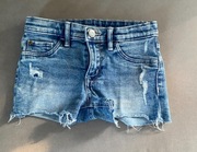 Szorty jeansowe H&M 122 stan bardzo dobry