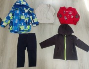 Zestaw ubrań, r.92, w tym kurtka zimowa oraz przejściowa. Atrakcyjna cena