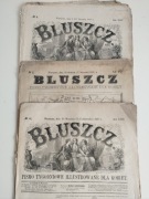 Bluszcz pismo dla kobiet, 3 numery, nr 41 1887 rok, nr 2 i 3 1888 rok