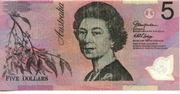 AUSTRALIA 5  Dolarów 1995