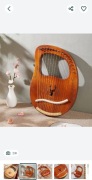 Instrument Harfa lira Ladyacces, 16 metalowych strun, mahoń, lira