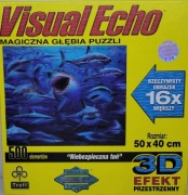 Puzzle 3D Magiczna Głębia REKINY