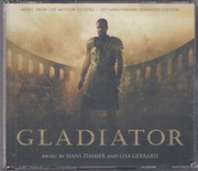 HANS ZIMMER GLADIATOR 25th ANNIVERSARY REMASTERED & EXPANDED LIMITED 3CD