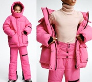 ZARA pikowane spodnie narciarskie windproof 9 lat