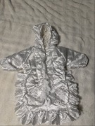 Ubranko / śpiworek do Chrztu biały z koronką