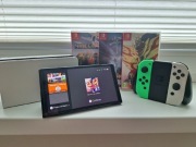 Nintendo Switch OLED + 3 Gry 
