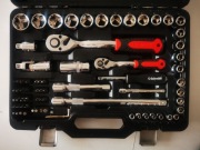 Zestaw kluczy nasadowych 72 sztuki SCHMITH SQN-72 (nowe, nieużywane)