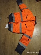 Kurtka robocza ostrzegawcza zimowa 