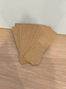 Karty Etykiety Kraft Rękodzieło Zakładki 40 sztuk