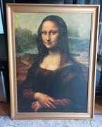 Obraz razem z ramą, Mona Lisa