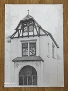 Rysunek odręczny architektoniczny ołówkiem 