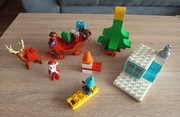 LEGO Duplo zimowe ferie Mikołaja sanie 10837