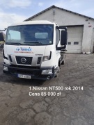 Samochód dostawczy 3500 kg nissan NT500