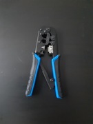 Zaciskarka do kabli sieciowych RJ45/RJ11/RJ12 7,5" 3w1