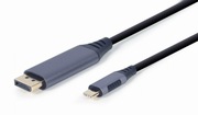 Adapter kabel USBC męski do Displayport żeński 1,8 m