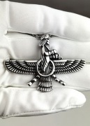 NOWY Naszyjnik męski perski stalowy stal chirurgiczna wisiorek y2k trap