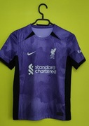 Koszulka t-shirt piłkarski  Liverpool Fc  fiolet 3kiy Nike s.23/24 