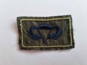 Naszywka airborne jump wings parachutist badge vietnam us army paratrooper