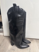 Cuccoo kozaki damskie do kolana słupek rozmiar 40