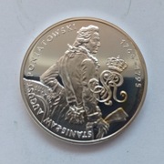 10zł 2005r Stanisław August Poniatowski /półpostać/ Mennicza