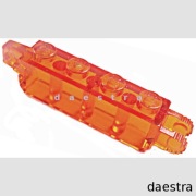 LEGO 30387 KLOCEK 1x4 zaczep zawias Trans-Orange z 10767 70155 70100