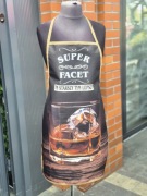 Fartuch kuchenny męski 58 x 78 cm whisky mocny ,urodziny 30, 40, 50, 60