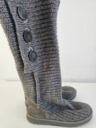 UGG kozaki buty damskie dziergane wysokie śniegowce r. 38